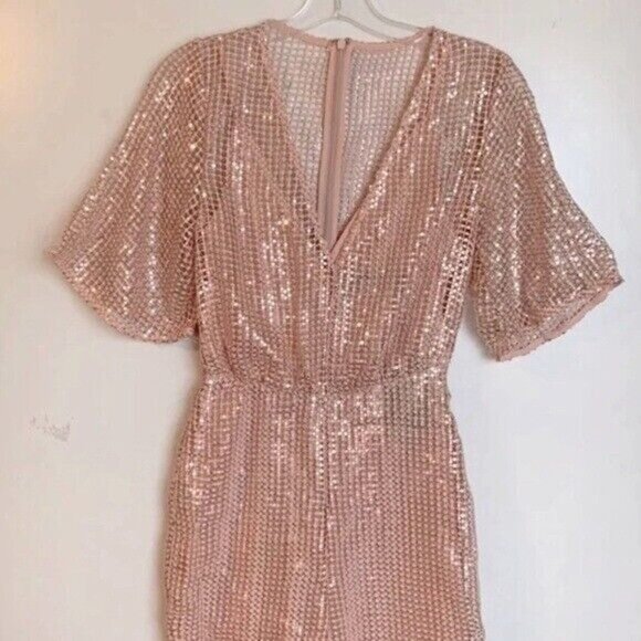 REVOLVE NBD x Naven Camilla Jumpsuit In Peach Blush Size S - Picture 5 of 8